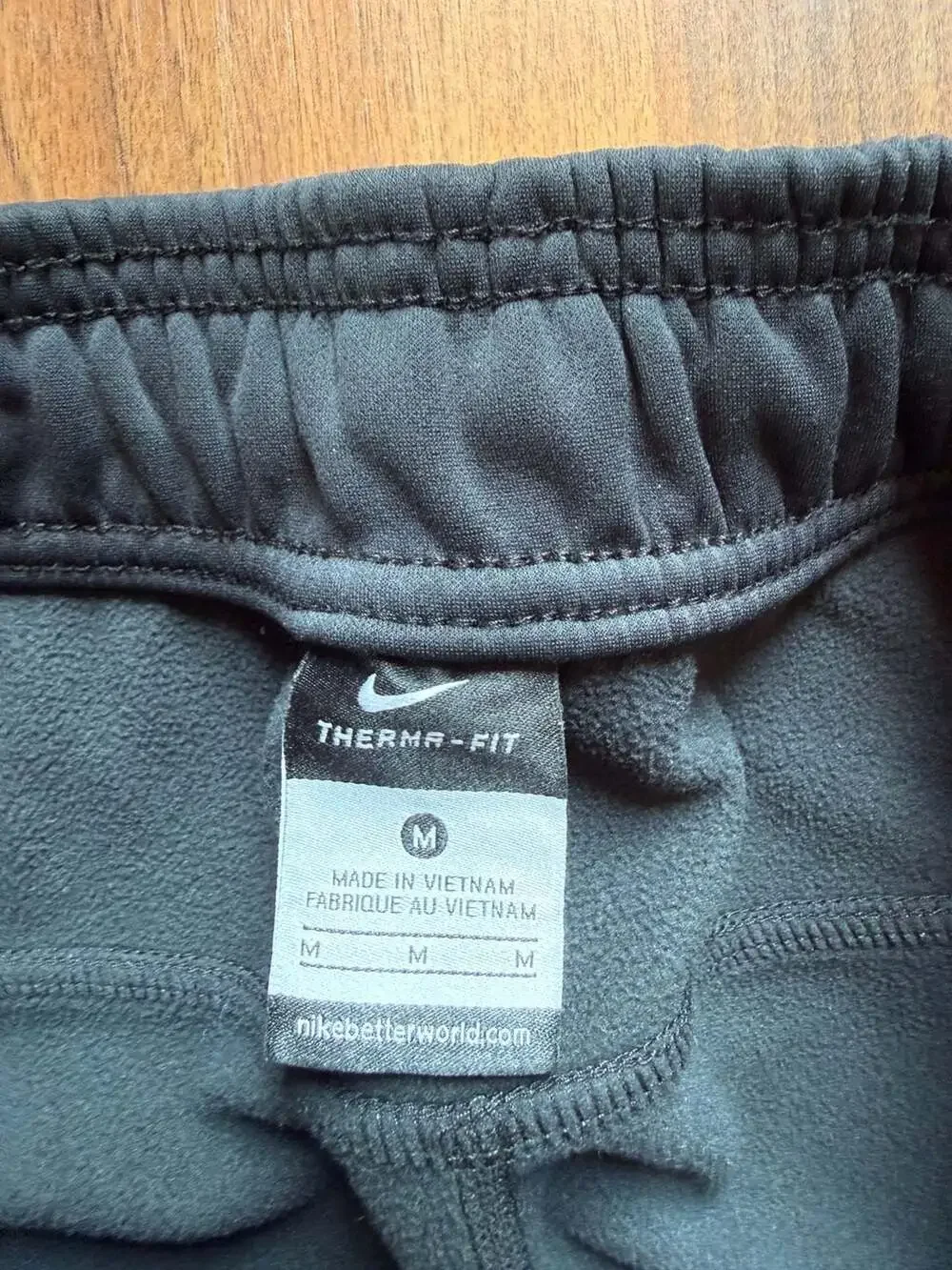 Nike Therma-FIT Men's Fleece Training Sweatpants Black Size Medium